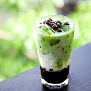 Matcha-trân-châu-đường-đen