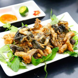 Ếch chiên bơ tỏi