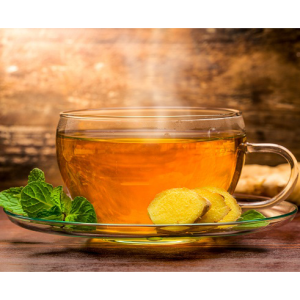 Trà gừng bạc hà